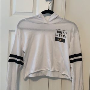 Hollister Cropped Long Sleeve Shirt